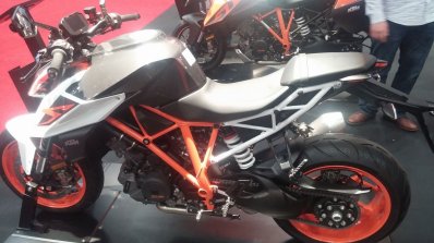 KTM 1290 Super Duke R side at New York IMS