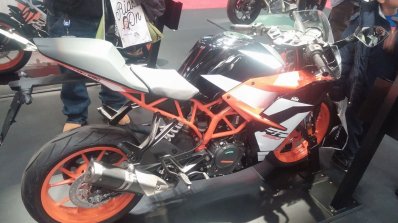 KTM RC 390 side at New York IMS live