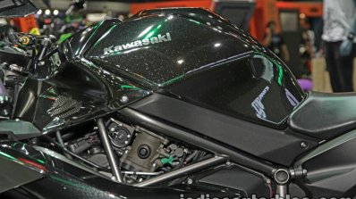 Kawasaki H2 fuel tank at Thai Motor Expo