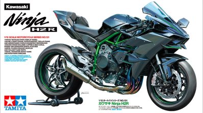 Kawasaki H2R Tamiya scale model completed