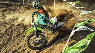 Kawasaki KX250F front three quarter