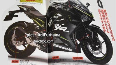 Kawaski Ninja 250 rendering