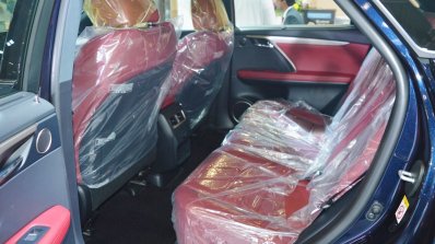Lexus RX 350 rear seats at 2016 Oman Motor Show