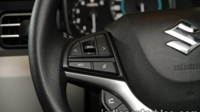 Maruti Ignis steering buttons unveiled