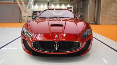 Maserati GranTurismo MC Stradale Centennial Edition front at 2016 Bologna Motor Show