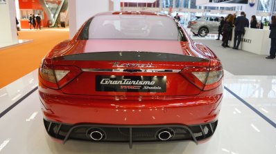 Maserati GranTurismo MC Stradale Centennial Edition rear at 2016 Bologna Motor Show