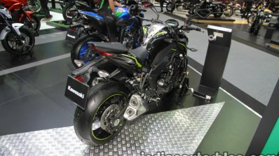 New Kawasaki Z1000 rear three quarter at Thai Motor Expo