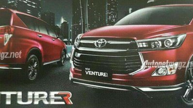 New Toyota Innova Venturer leaked