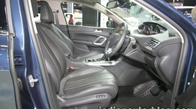 Peugeot 408 e-THP front seats at 2016 Thai Motor Expo