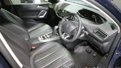 Peugeot 408 e-THP interior at 2016 Thai Motor Expo