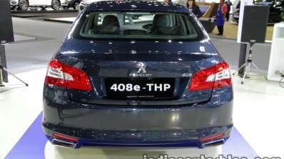 Peugeot 408 e-THP rear at 2016 Thai Motor Expo