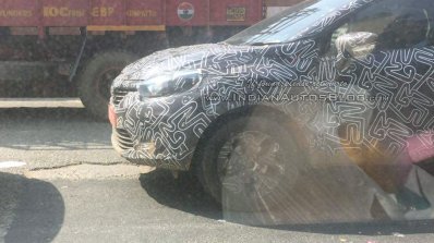 Renault Captur front end spotted in India