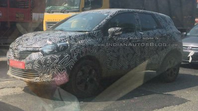 Renault Captur spotted in India