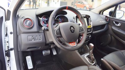 Renault Clio R.S. Trophy 220 interior at 2016 Bologna Motor Show