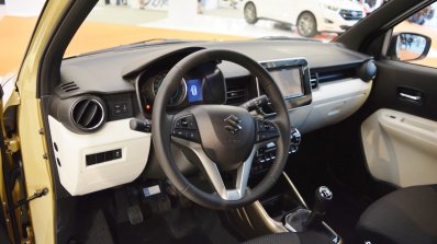Suzuki Ignis interior at 2016 Bologna Motor Show
