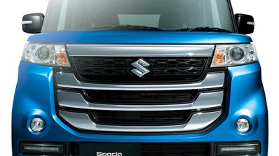 Suzuki Spacia Customz blue two-tone