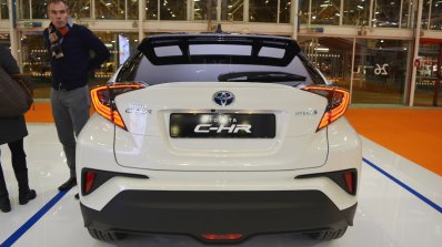 Toyota C-HR rear at 2016 Bologna Motor Show