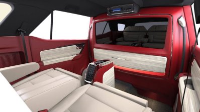 Toyota Fortuner DC Design interiors red