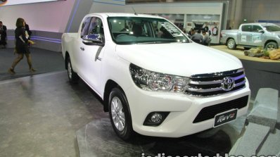 Toyota Hilux Revo front three quarters right side at 2016 Thai Motor Expo