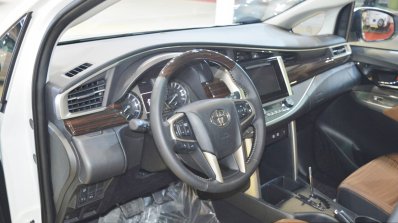 Toyota Innova interior at 2016 Oman Motor Show