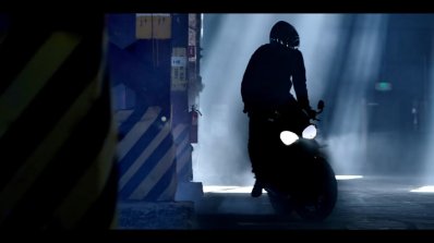 Triumph Street Triple teaser headlamps