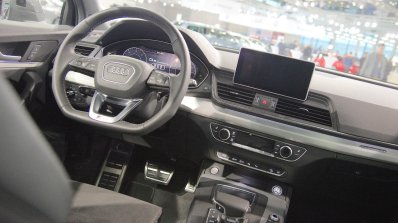 2017 Audi Q5 interior at 2017 Vienna Auto Show