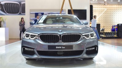 2017 BMW 5 Series (BMW 530d xDrive) at 2017 Vienna Auto Show front