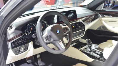 2017 BMW 5 Series (BMW 530d xDrive) at 2017 Vienna Auto Show interior