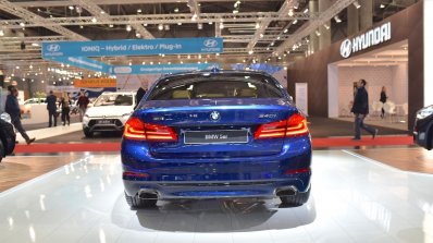 2017 BMW 5 Series (BMW 540i xDrive) at 2017 Vienna Auto Show rear