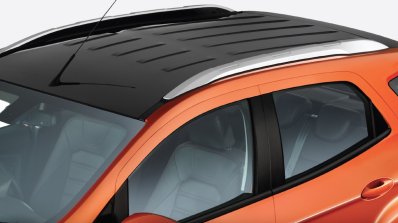 2017 Ford EcoSport Platinum Edition black roof