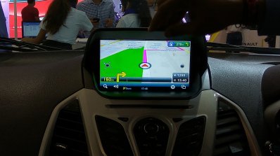 2017 Ford Ecosport Platinum satellite navigation at APS 2017
