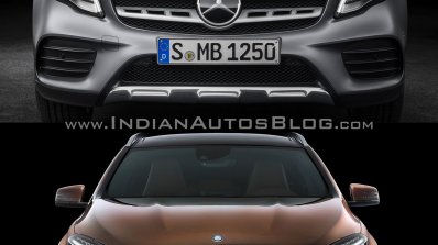2017 Mercedes GLA vs. 2014 Mercedes GLA front