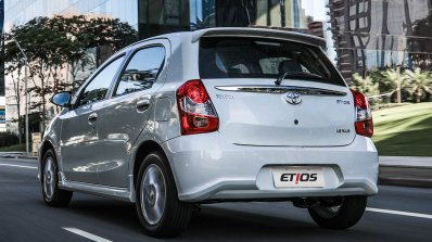 2017 Toyota Etios (Facelift) rear launched in Brazil