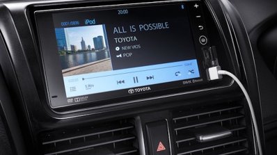 2017 Toyota Vios (facelift) touchscreen Thailand
