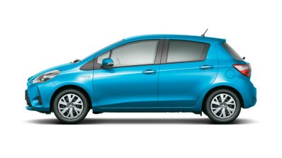 2017 Toyota Vitz (Toyota Yaris) side Japan