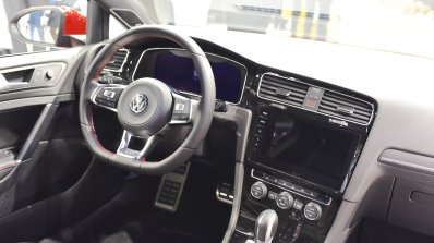 2017 VW Golf GTI (facelift) dashboard driver side at 2017 Vienna Auto Show