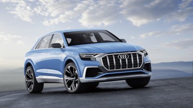 Audi Q8 concept front debut