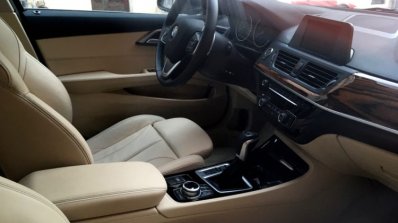 BMW 1 Series Sedan interior Germany spy shot