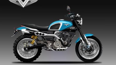 Bajaj v22 rendering scrambler