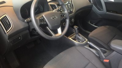 Brazil-spec Hyundai Creta interior in showrooms
