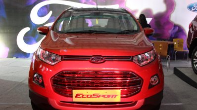 Ford EcoSport Platinum Edition front at Surat International Auto Expo 2017