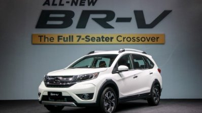 Honda BR-V front three quarters Malaysia launch