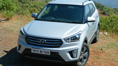 Hyundai Creta 1.6 Petrol Automatic front quarter Review