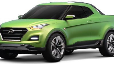 Hyundai Creta Sport Truck Concept front three quarters