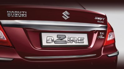 Limited Edition Maruti Swift Dzire Allure chrome garnish press image