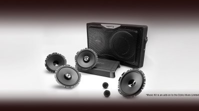 Limited Edition Maruti Swift Dzire Allure music system press image