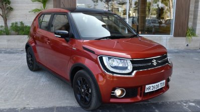 Maruti Ignis front quarter First Drive Review