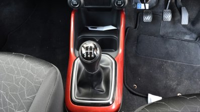 Maruti Ignis gear selector First Drive Review