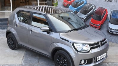 Maruti Ignis glistening grey First Drive Review