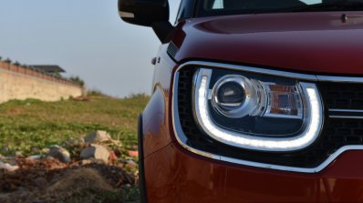 Maruti Ignis headlamp First Drive Review